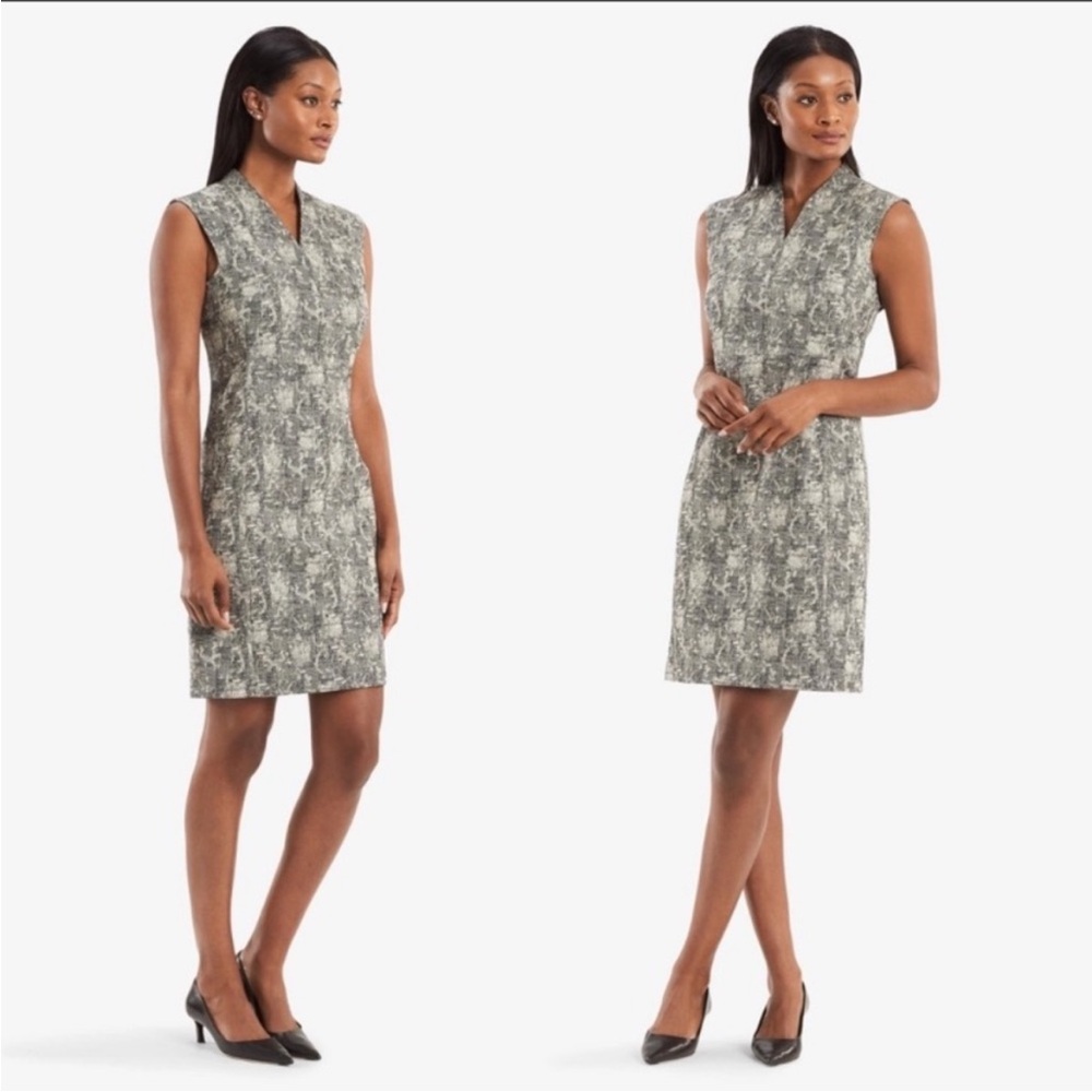 MM Lafleur 6 Aditi Dress in Crackle Print